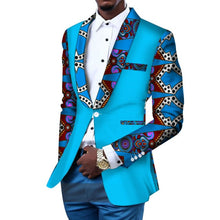 Load image into Gallery viewer, Blazer Slim Fit Suit Jacket African Men Clothes Wedding Ankara