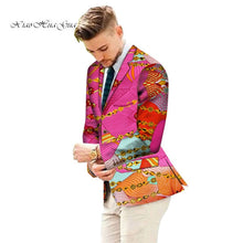 Load image into Gallery viewer, African Print Men&#39;s Suit Jacket Blazer Coat Formal Business Dashiki Party Wedding