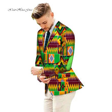 Load image into Gallery viewer, African Print Men&#39;s Suit Jacket Blazer Coat Formal Business Dashiki Party Wedding
