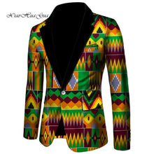 Load image into Gallery viewer, Men Wedding Party Coat Blazer Cotton Dashiki African Clothes