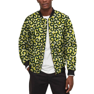 African Design Men's Bomber Jacket Colourful Male Casual Short Baseball Coat