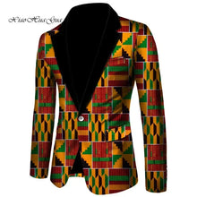 Load image into Gallery viewer, Men Wedding Party Coat Blazer Cotton Dashiki African Clothes
