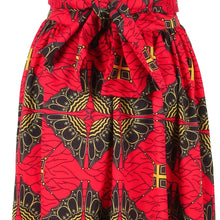 Load image into Gallery viewer, African Sleeveless Women Dress Fashion Off Back Print Lady Party Dresses Vintage Casual Clothing