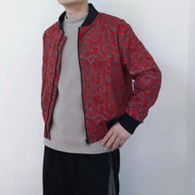 Load image into Gallery viewer, African Print Men's Coats Original Design Fashion Bomber Jacket - Chocolate Boy Ltd
