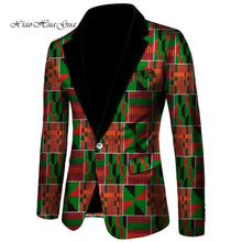 Load image into Gallery viewer, Men Wedding Party Coat Blazer Cotton Dashiki African Clothes