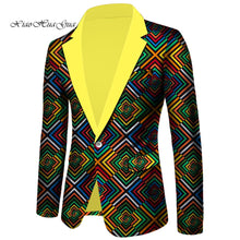 Load image into Gallery viewer, Men Wedding Party Coat Blazer Cotton Dashiki African Clothes