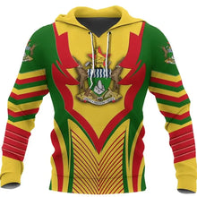 Load image into Gallery viewer, Zimbabwe Flag Map Graphic Sweatshirts National Emblem Hoodie For Men Clothes Africa Boy Hoody Casual Male Tracksuit Jersey Tops
