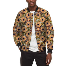 Load image into Gallery viewer, African Design Men&#39;s Bomber Jacket Colourful Male Casual Short Baseball Coat