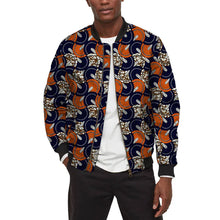 Load image into Gallery viewer, African Design Men&#39;s Bomber Jacket Colourful Male Casual Short Baseball Coat