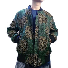 Load image into Gallery viewer, African Print Men's Coats Original Design Fashion Bomber Jacket - Chocolate Boy Ltd