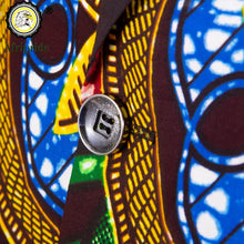 Load image into Gallery viewer, Men`s Blazer African Print Jacket Coats Slim Fit Floral Formal Outwear Ankara Suit - Chocolate Boy Ltd