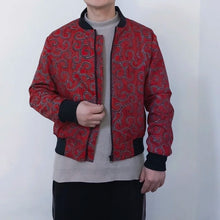 Load image into Gallery viewer, African Print Men's Coats Original Design Fashion Bomber Jacket - Chocolate Boy Ltd