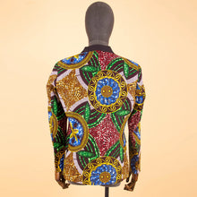 Load image into Gallery viewer, Men`s Blazer African Print Jacket Coats Slim Fit Floral Formal Outwear Ankara Suit - Chocolate Boy Ltd