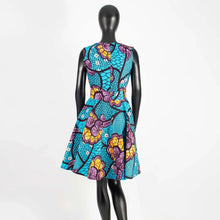 Load image into Gallery viewer, African Mini Dresses for Women Robe Bazin Riche Maxi Dress for Sexy Lady