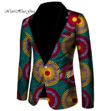 Load image into Gallery viewer, Men Wedding Party Coat Blazer Cotton Dashiki African Clothes