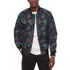 African Design Men's Bomber Jacket Colourful Male Casual Short Baseball Coat