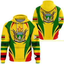 Load image into Gallery viewer, Zimbabwe Flag Map Graphic Sweatshirts National Emblem Hoodie For Men Clothes Africa Boy Hoody Casual Male Tracksuit Jersey Tops