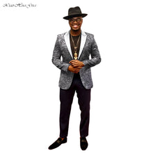 Load image into Gallery viewer, African Jacket for Men  Long Sleeve Top Mens African Clothing Dashiki African Print Blazer Men Outfits Suits