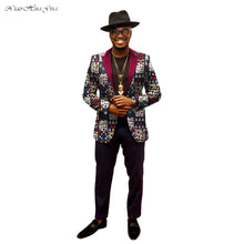 Load image into Gallery viewer, African Jacket for Men  Long Sleeve Top Mens African Clothing Dashiki African Print Blazer Men Outfits Suits