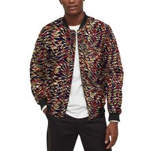 Load image into Gallery viewer, African Design Men&#39;s Bomber Jacket Colourful Male Casual Short Baseball Coat