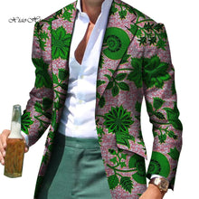 Load image into Gallery viewer, African Men Clothes Smart Causal Fancy Suit Blazer Jackets Formal Coat Business Dashiki Party Wedding - Chocolate Boy Ltd