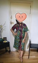 Load image into Gallery viewer, African Fashion Patchwork Original Design Women's Dress Outfit Colourful Print Female - Chocolate Boy Ltd