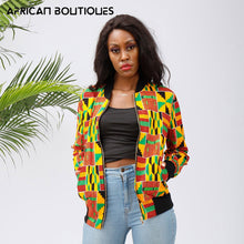 Load image into Gallery viewer, African Women&#39;s Printed Bazin Long Sleeve Fashion African Traditional Dashiki Retro Jacket