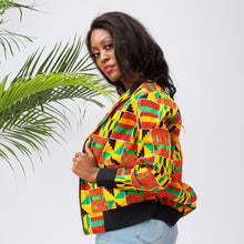 Load image into Gallery viewer, African Women&#39;s Printed Bazin Long Sleeve Fashion African Traditional Dashiki Retro Jacket
