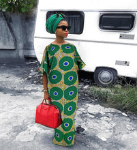 Load image into Gallery viewer, African Dress Slim Sleeved Dress, New, Fashion, African, Women, Clothing - Chocolate Boy Ltd