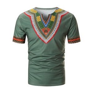African Men Plus Size T-Shirt M-3XL - Chocolate Boy Ltd