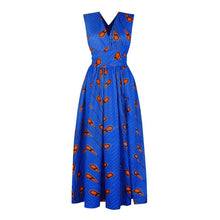 Load image into Gallery viewer, Long African Dress Women Traditional African Clothing Dashiki Ankara Maxi Dresses - Chocolate Boy Ltd