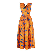 Load image into Gallery viewer, Long African Dress Women Traditional African Clothing Dashiki Ankara Maxi Dresses - Chocolate Boy Ltd