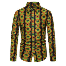 Load image into Gallery viewer, Long Sleeve Tribal African Shirt for Women/Men - Chocolate Boy Ltd