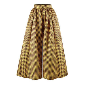 African Ladies Clothes Dashiki Print Trousers Female High Waist Pants Ankara African Dresses for Women - Chocolate Boy Ltd