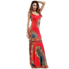 Load image into Gallery viewer, African Dashiki Outfits Dresses For Women Maxi Ankara Dress African Women Gowns Long Dress - Chocolate Boy Ltd