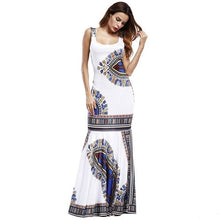 Load image into Gallery viewer, African Dashiki Outfits Dresses For Women Maxi Ankara Dress African Women Gowns Long Dress - Chocolate Boy Ltd