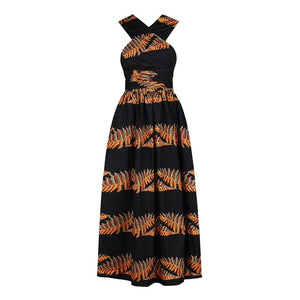 Long African Dress Women Traditional African Clothing Dashiki Ankara Maxi Dresses - Chocolate Boy Ltd