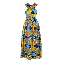 Load image into Gallery viewer, Long African Dress Women Traditional African Clothing Dashiki Ankara Maxi Dresses - Chocolate Boy Ltd