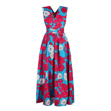 Load image into Gallery viewer, Long African Dress Women Traditional African Clothing Dashiki Ankara Maxi Dresses - Chocolate Boy Ltd