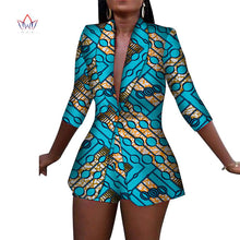 Load image into Gallery viewer, New Women Suit and Short Pants Sets African Clothes 2 Pieces Sets - Chocolate Boy Ltd