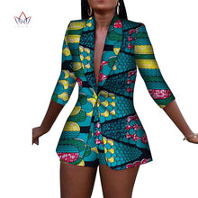 Load image into Gallery viewer, New Women Suit and Short Pants Sets African Clothes 2 Pieces Sets - Chocolate Boy Ltd