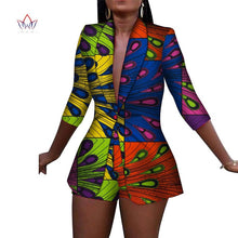 Load image into Gallery viewer, New Women Suit and Short Pants Sets African Clothes 2 Pieces Sets - Chocolate Boy Ltd
