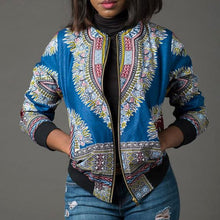 Load image into Gallery viewer, African Ankara Print Four Season Long Sleeve Casual Jacket Traditional Tribal