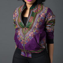 Load image into Gallery viewer, African Ankara Print Four Season Long Sleeve Casual Jacket Traditional Tribal