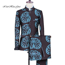 Load image into Gallery viewer, African Men Print Wedding Party Fancy Blazer Suit Jacket Tops - Chocolate Boy Ltd