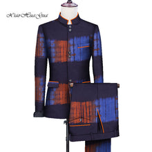 Load image into Gallery viewer, African Men Print Wedding Party Fancy Blazer Suit Jacket Tops - Chocolate Boy Ltd