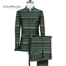 Load image into Gallery viewer, African Men Print Wedding Party Fancy Blazer Suit Jacket Tops - Chocolate Boy Ltd