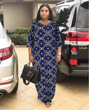 Load image into Gallery viewer, African Dress Slim Sleeved Dress, New, Fashion, African, Women, Clothing - Chocolate Boy Ltd