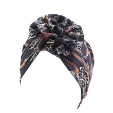 Load image into Gallery viewer, Women Turban Hat Bohemia Style Flower Hijab Beanie Hair Accessories Headscarf Cap Hair Loss