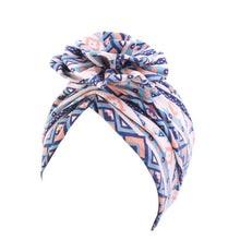 Load image into Gallery viewer, Women Turban Hat Bohemia Style Flower Hijab Beanie Hair Accessories Headscarf Cap Hair Loss